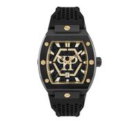 Philipp Plein Gents High-Conic The Hexagon Phantom Black Watch - Stainless Steel / Mineral