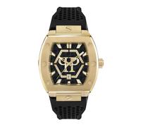 Philipp Plein Hexagon Phantom Black Watch - Stainless Steel / Mineral