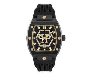 Philipp Plein Gents High-Conic The Hexagon Phantom Black Watch - Stainless Steel / Mineral