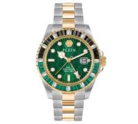 Philipp Plein GMT-I Challenger Baguettes Unisex Analogue Quartz Watch Stainless Steel