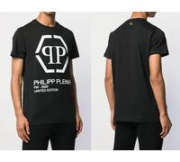 Philipp Plein Gold Cut Limited Edition Logo Shirt Round Neck T-Shirt Top New L