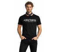 Philipp Plein Gold Cut T-Shirt Pleined Gothic Logo Shirt Exclusive Iconic New L