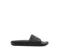 Philipp Plein Gothic Plein studded slides - Black 41-35