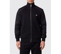PHILIPP PLEIN Hexagon Logo High Neck Zipped Cotton-Blend Sweatshirt - Size: XL - male
