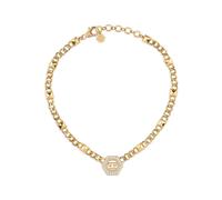 Philipp Plein Hexagon Studs necklace - Gold One Size