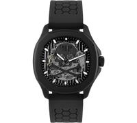 Philipp Plein High-Conic Automatic 42mm PWRAA0923 Men's Watch - 42mm Black Dial Silicone