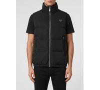 PHILIPP PLEIN High Neck Padded Technical Fabric Vest with Zip - Size: XXL - male