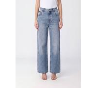 PHILIPP PLEIN High-Waisted Straight Leg Jeans in Cotton Denim - Size: 31 - female