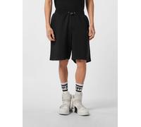 PHILIPP PLEIN Jersey Sport Shorts with Drawstring and Metallic Logo - Size: XXL - male