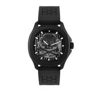 Philipp Plein $keleton $pectre Mens Black Watch PWRAA0923 Silicone - One Size