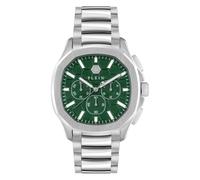 Philipp Plein , Spectre Chrono Watch Silver Green ,Gray male, Sizes: ONE SIZE