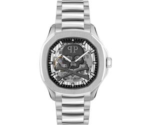 Philipp Plein $keleton $pectre Silver Dial Automatic Men's Watch PWRAA0223