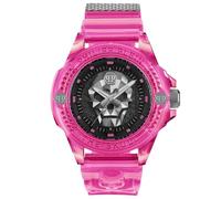 Philipp Plein $Kull Scuba DUBA Edition Unisex Silicone Analogue Quartz Watch, Pink - Pwwaa0624, Strap