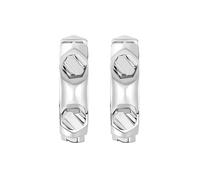 Philipp Plein Ladies Hoop Earrings Stainless Steel Silver The Cuff PJ1EA21EU