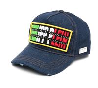 Philipp Plein Logo Embroidered Baseball Cap Hat New