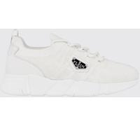 PHILIPP PLEIN Low-Top Technical Mesh Sneakers with Elasticized Ankle - Size: 45 - male