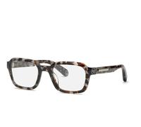 Philipp Plein Man Philipp Plein VPP083M PLEIN BRAVE SHADES 03KA Optical frames Acetate Havana Squared