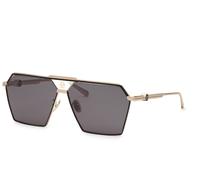 Philipp Plein Man SPP076M PLEIN STUD 301 Sunglasses Metal Gold Grey Geometric Normal