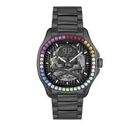 Philipp Plein , Skeleton Spectre Rainbow Automatic Watch ,Black male, Sizes: ONE SIZE