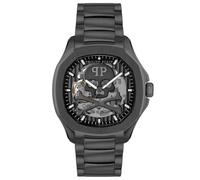 Philipp Plein , Skeleton Spectre Automatic Men's Watch ,Black male, Sizes: ONE SIZE