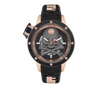 Philipp Plein , Automatic Men's Watch Rich ,Black male, Sizes: ONE SIZE