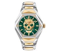 Philipp Plein Men Analogue Quartz Watch The $Kull Spikes