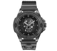 Philipp Plein Men Analogue Quarz Watch with Silicone Strap PWWAA0523