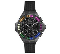 Philipp Plein Men Chronograph Quartz Watch with Silicone Strap PWPSA0724
