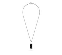 Philipp Plein Men Necklace Stainless Steel Silver $KULL BONES PJWEA04NU