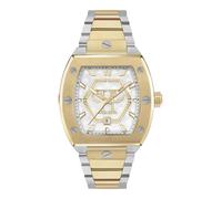 Philipp Plein Men's Watch Analogue Quartz The Hexagon Phantom Stainless Steel, Bic/Silver- Pwpua0925