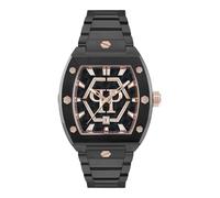 Philipp Plein Men's Watch Analogue Quartz The Hexagon Phantom Stainless Steel, Black-Pwpua1025