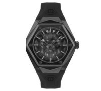 Philipp Plein Men's Analogue Quartz Watch with Silicone Strap PWPWA0324