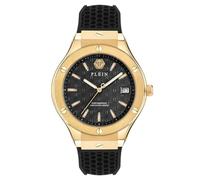 Philipp Plein Men's Analogue Quartz Watch with Silicone Strap PWUFA0225