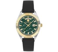 Philipp Plein Men's Analogue Quarz Watch with Leather Strap PWPVA0124