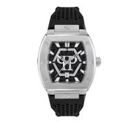 Philipp Plein Men's Analogue Quarz Watch with Silicone Strap PWPUA0524
