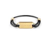 Philipp Plein Men's Bracelet Textile Stainless Steel Plein Tag, Standard, Stainless Steel, No Gemstone