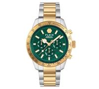 Philipp Plein Gents Hyper-Sport Silver Gold Watch - Stainless Steel / Mineral