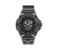 Philipp Plein Men Analogue Quarz Watch with Silicone Strap PWWAA0523