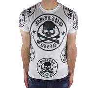 Philipp Plein Mens Multi Logo T-Shirt SY3001