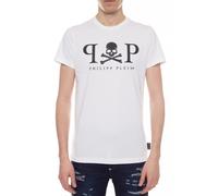 Philipp Plein Men's Platinum Cut Skull Logo Shirt Round Neck T-Shirt Top New 4XL