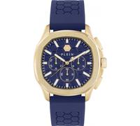Philipp Plein Men's PWSAA0323 Spectre 44mm Quartz Watch in Blue Philipp Plein Blue One Size