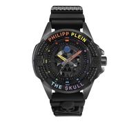Philipp Plein Men's Watch Analog Quartz $KULL Black PWAAA0621 Silicone