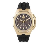 Philipp Plein Men's Watch Analogue Quartz Chrono Octagon Silicone