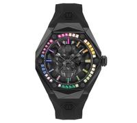 Philipp Plein Men's Watch Analogue Quartz The $Kull Spikes
