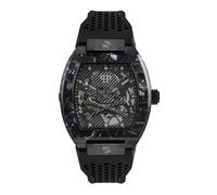 Philipp Plein Men's Watch Automatic Skeleton Black PWBAA0221 Silicone