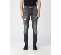 PHILIPP PLEIN Mid-Rise Slim Fit Jeans in Distressed Cotton Denim - Size: 31 - male
