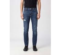 PHILIPP PLEIN Mid-Rise Slim Fit Jeans in Distressed Cotton Denim - Size: 38 - male