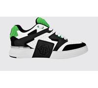 PHILIPP PLEIN Phantom Street Leather and Suede Sneakers with Rubber Logo - Size: 35 - male