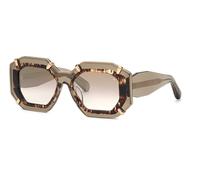 Philipp Plein Philipp Plein SPP098V PLEIN SUPREME STAR G61G Sunglasses Marrone Sfumato