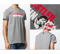 Philipp Plein Platinium Cut Call Hustler Logo Shirt Round Neck T-Shirt Top XL